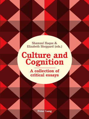 cover image of Culture and Cognition